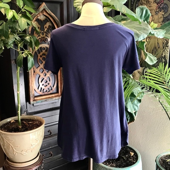 Wildfox graphic navy t-shirt U.S.A. - Picture 6 of 7